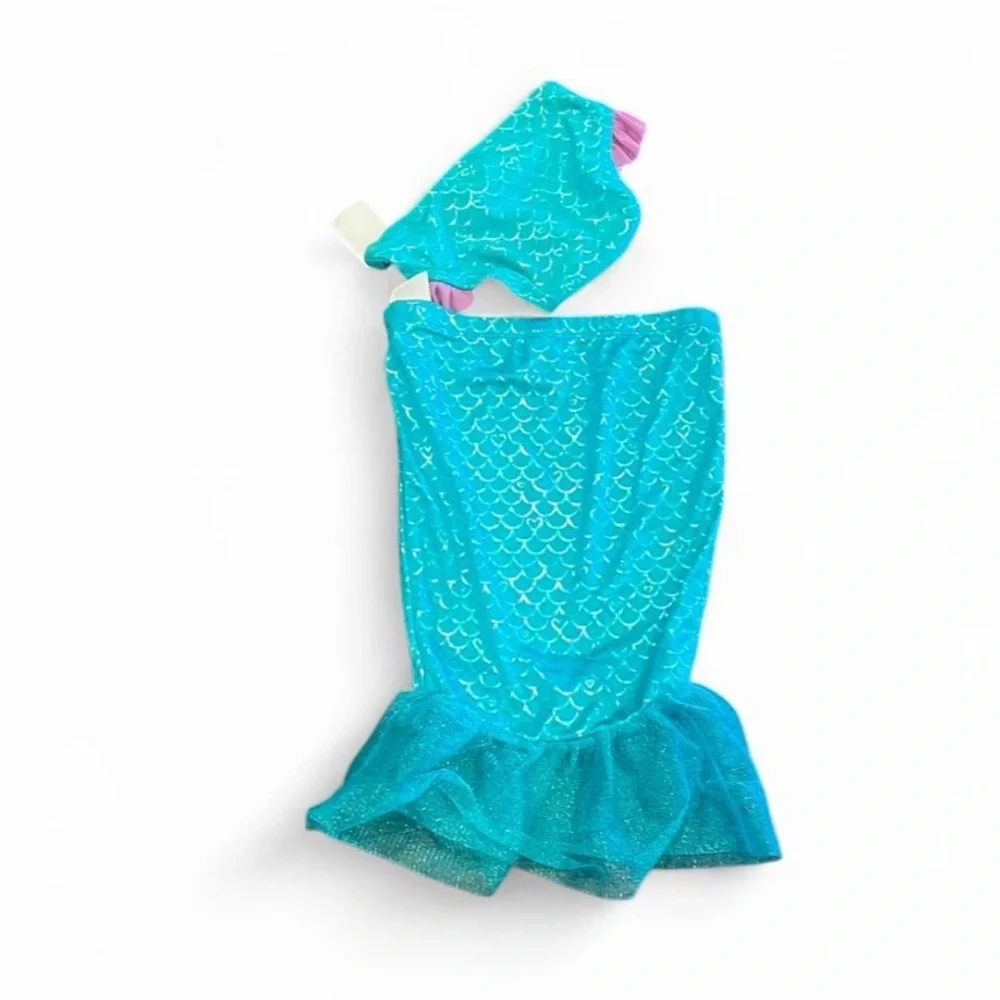 Cat & Jack Turquoise Mermaid Bikini